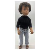 Vintage Sasha Doll with Black Sweater and Blue Jeans
