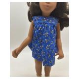 Vintage Sasha Doll in Blue Floral Dress