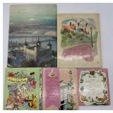 Vintage Set of Mary Poppins Collectibles including Books and Figurines