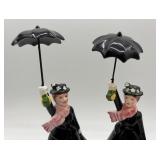 Vintage Set of Mary Poppins Collectibles including Books and Figurines