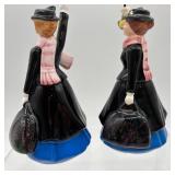 Vintage Set of Mary Poppins Collectibles including Books and Figurines