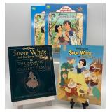 Disney Snow White Collectible Set - Books, Paper Doll, Magnets, and Figurines