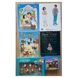 Disney Snow White Collectible Set - Books, Paper Doll, Magnets, and Figurines