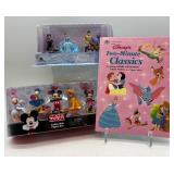 Disney Two-Minute Classics Book and Figurine Playsets Bundle
