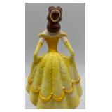 Disney 10th Anniversary Belle Doll and Ceramic Belle Figurine