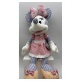 Disney Collection with Minnie Mouse Plush Toy and Snow Baby, Pinocchio Figurine