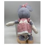 Disney Collection with Minnie Mouse Plush Toy and Snow Baby, Pinocchio Figurine