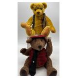 Knickerbocker Anniversary Collection Teddy Bears Set of 2