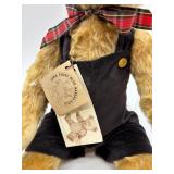 Pair of Iowa Teddy Bear Makers Guild Collectible BearsÂ 