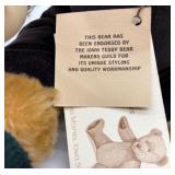 Pair of Iowa Teddy Bear Makers Guild Collectible BearsÂ 