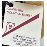 Pair of Iowa Teddy Bear Makers Guild Collectible BearsÂ 