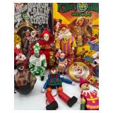 Vintage Ringling Bros and Barnum & Bailey Circus Clown Figurine Collection