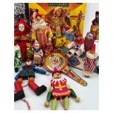 Vintage Ringling Bros and Barnum & Bailey Circus Clown Figurine Collection