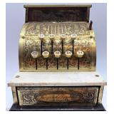 Set of Vintage Collectibles: Miniature Cash Register, Children