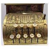 Set of Vintage Collectibles: Miniature Cash Register, Children