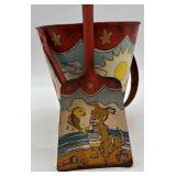 Set of Vintage Collectibles: Miniature Cash Register, Children