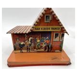 Set of 4 Vintage Metal Coin Banks with Classic Designs