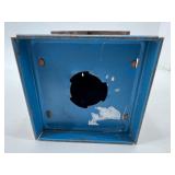 Set of 4 Vintage Metal Coin Banks with Classic Designs