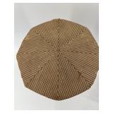 Set of 5 Handcrafted Vintage Wooden Miniature Houses