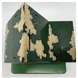 Set of 4 Vintage Tin Litho Coin Banks by U.S. Metal Toy Manufacturing