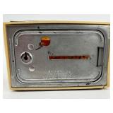 Set of 4 Vintage Tin Litho Coin Banks by U.S. Metal Toy Manufacturing