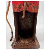 Vintage Tin Litho Pony Express Gas Station Playset