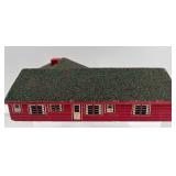 Vintage Tin Litho Pony Express Gas Station Playset