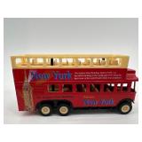 Vintage Diecast Vehicle Collection with Buses and Cars