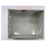 Set of 3 Vintage Tin Toys - Train Engine, Passenger Car, and House Scene