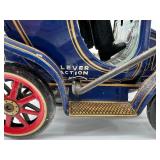 Set of 2 Vintage Tin Toy Cars from Japan - Lever Action Design