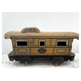 Vintage Tin Toy Train Collection with Cable Cars and Coaches