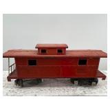 Vintage Tin Toy Train Collection with Cable Cars and Coaches