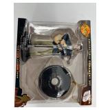 Elvis Presley Collectible Figurine and Ornament Set with Matchbox Cars