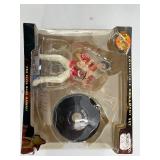 Elvis Presley Collectible Figurine and Ornament Set with Matchbox Cars