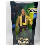 Collection of Star Wars Collector Series Figures - Anakin, Obi-Wan, Luke, Lando