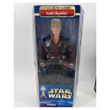 Collection of Star Wars Collector Series Figures - Anakin, Obi-Wan, Luke, Lando