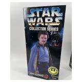 Collection of Star Wars Collector Series Figures - Anakin, Obi-Wan, Luke, Lando