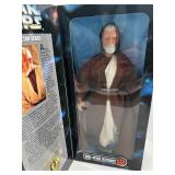 Collection of Star Wars Collector Series Figures - Anakin, Obi-Wan, Luke, Lando