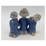 Collection of 5 Porcelain Prayer Figurines including Royal Doulton