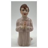 Collection of 5 Porcelain Prayer Figurines including Royal Doulton