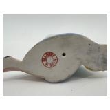 Set of 3 Vintage Antique Porcelain Figurines Featuring Clown and Bather Designs