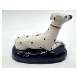 Set of 3 Porcelain Dalmatian Figurines and Art Deco Doll