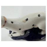 Set of 3 Porcelain Dalmatian Figurines and Art Deco Doll