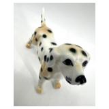 Set of 3 Porcelain Dalmatian Figurines and Art Deco Doll