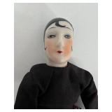 Set of 3 Porcelain Dalmatian Figurines and Art Deco Doll