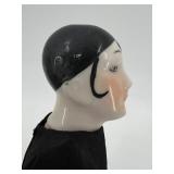 Set of 3 Porcelain Dalmatian Figurines and Art Deco Doll