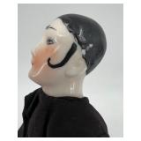 Set of 3 Porcelain Dalmatian Figurines and Art Deco Doll