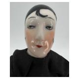 Set of 3 Porcelain Dalmatian Figurines and Art Deco Doll