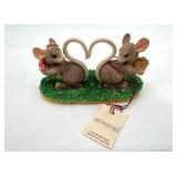 Set of 3 Handcrafted Lenox and Silvestri Figurines