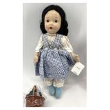 Pair of Felt Madame Alexander Dolls - Dorothy and Glinda